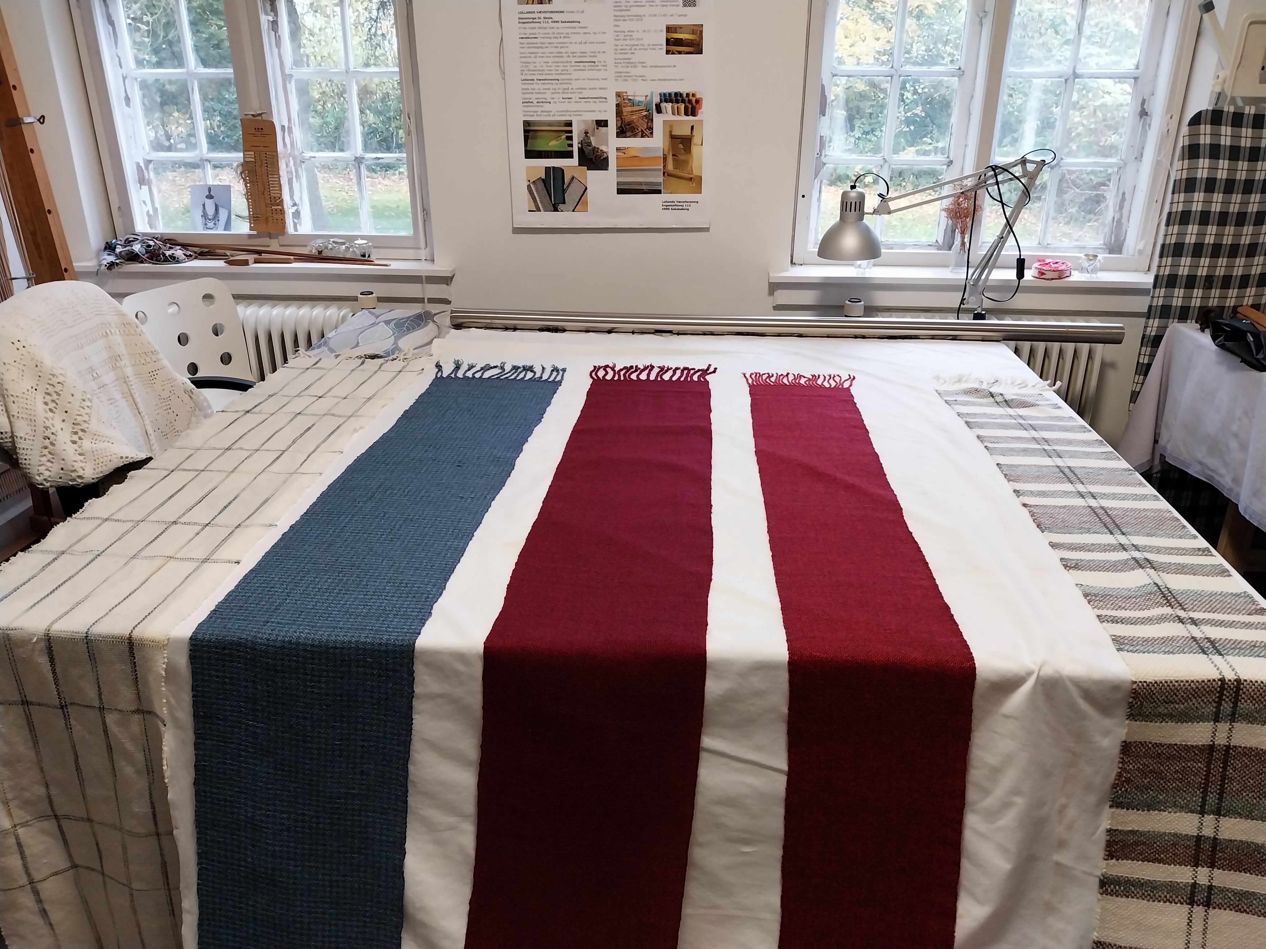 Resultatet fra et rammevævskursus november 2024